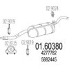 MTS 01.60380 End Silencer